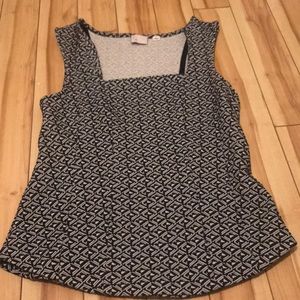 Anthropologie square neck shirt